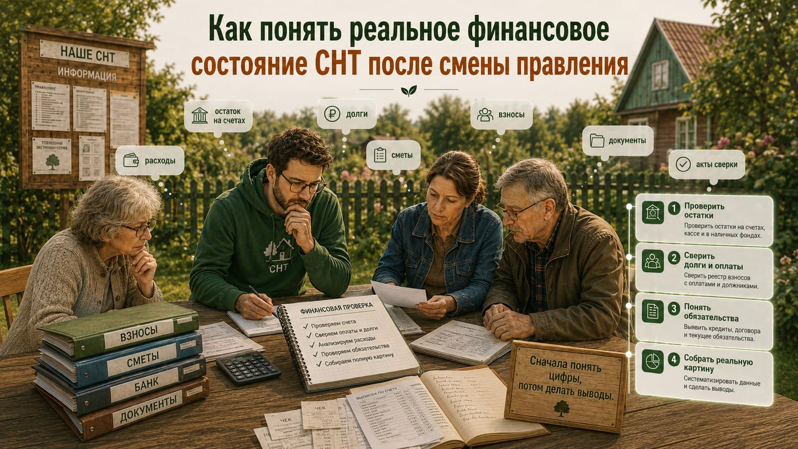 Что делать, если документы СНТ не переданы, потеряны или уничтожены
